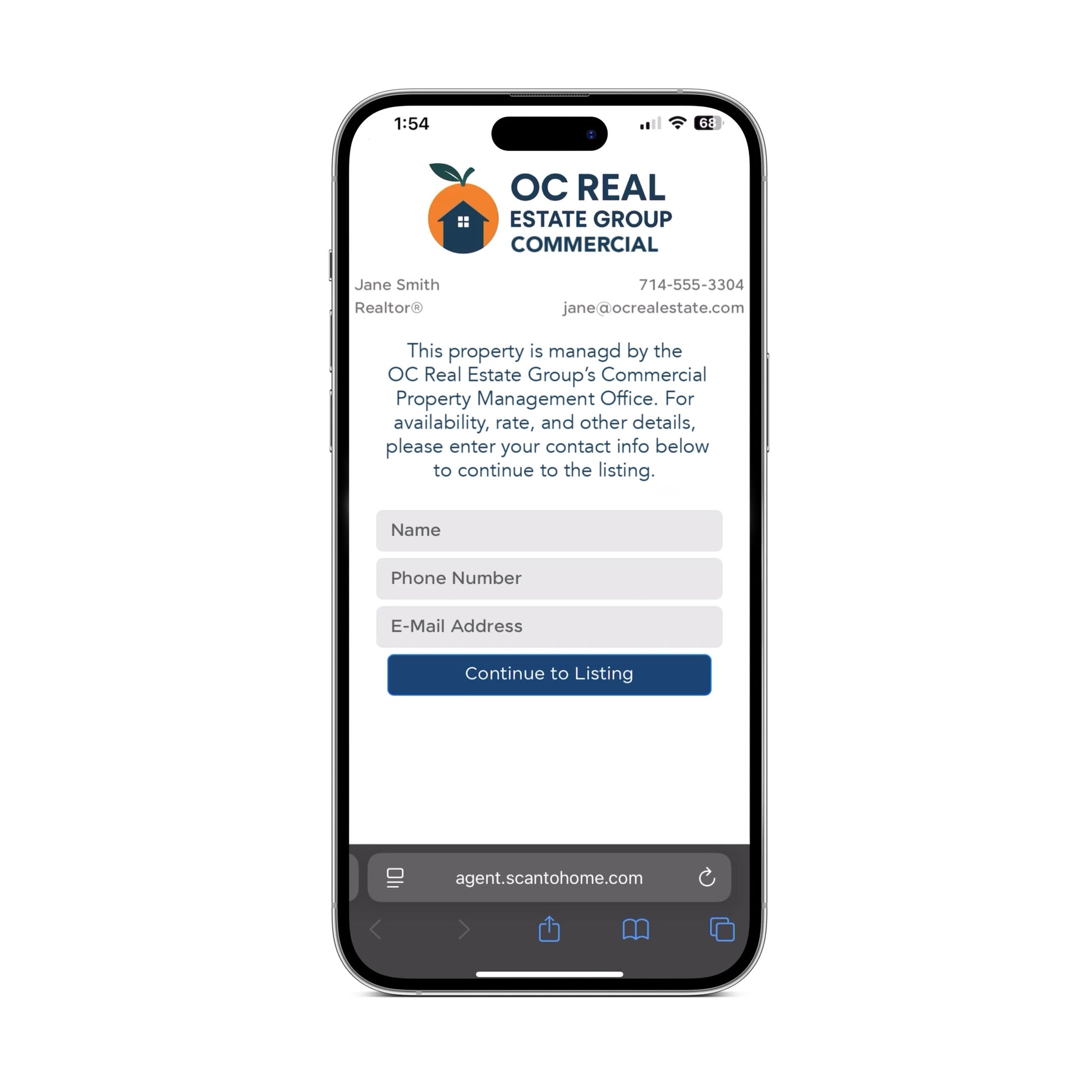 QR Code Stickers + Lead Capture for 2 Commercial Properties