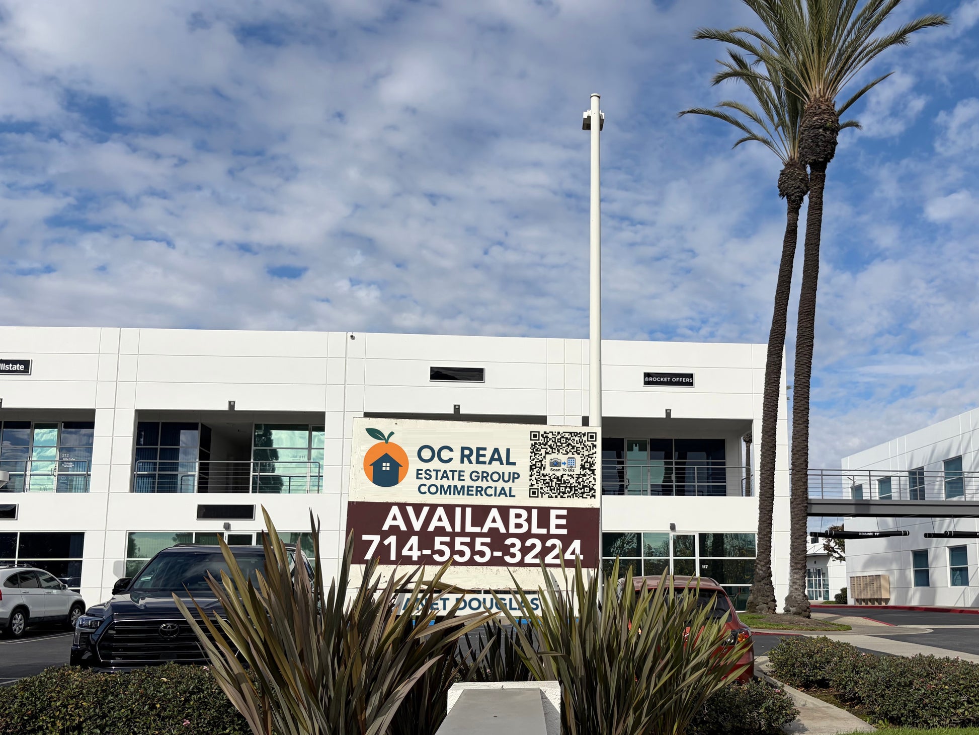 QR Code Stickers + Lead Capture for 2 Commercial Properties